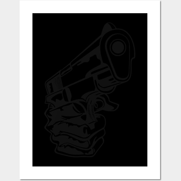 GUN DEAGLE - Classic Wall Art by FLINE